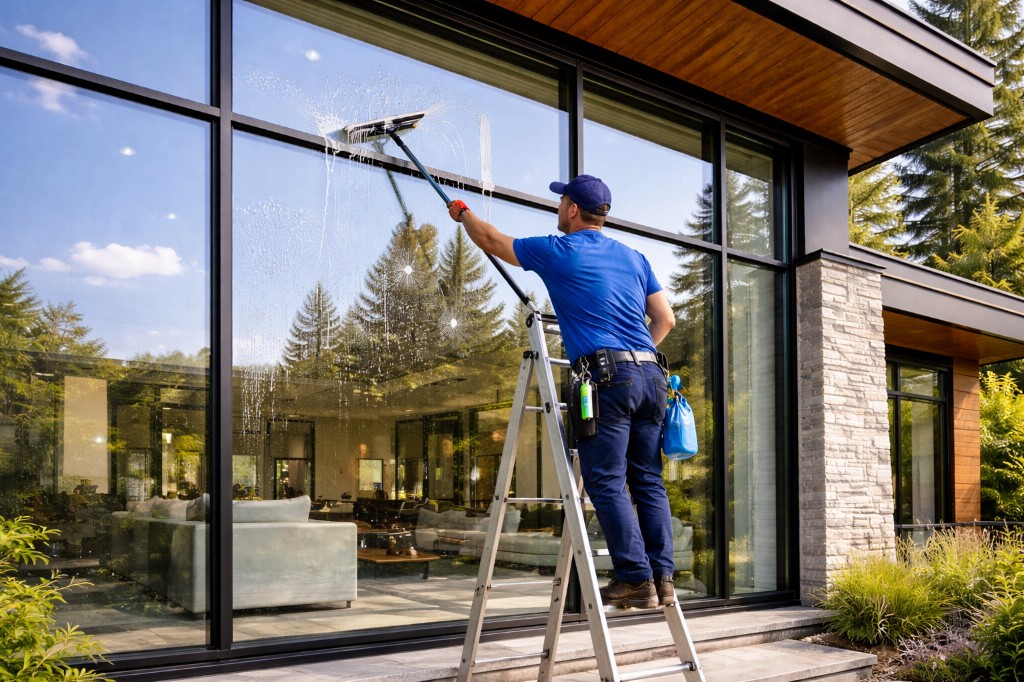 Exterior Window Cleaning in Toronto